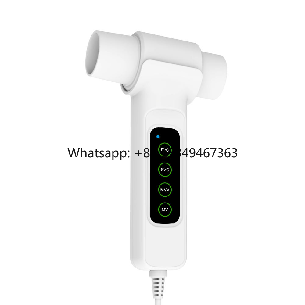 Spirometer Lung Function - Electronic Spirometry Machine Handheld Spirometer for