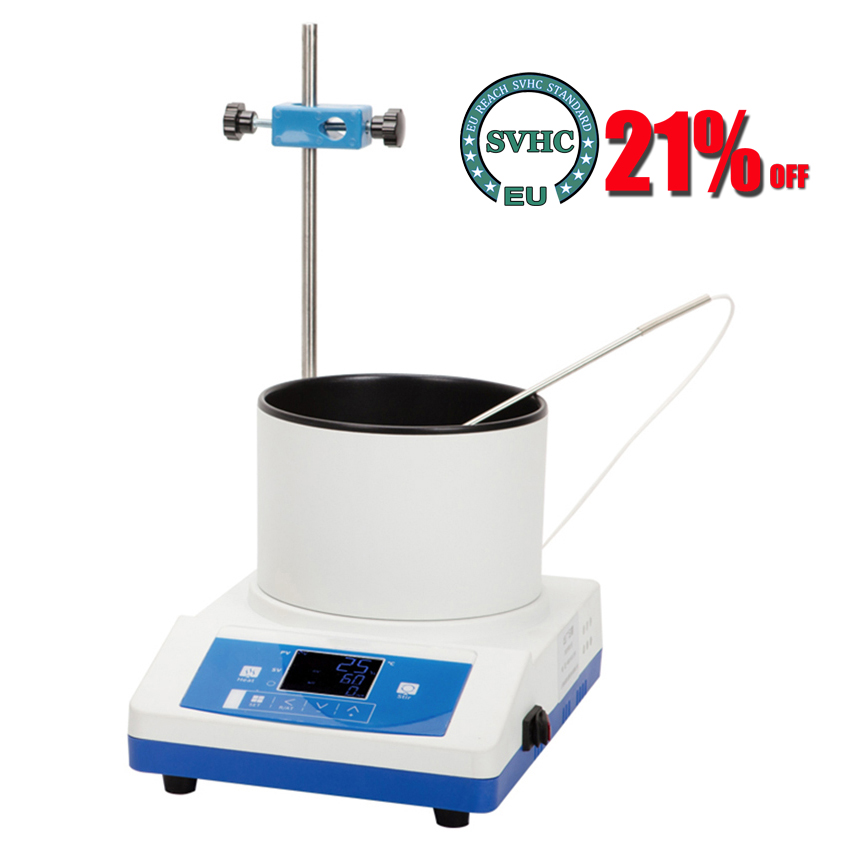 Water Bath Laboratory - 1000ML/2000ML Intelligent Magnetic Stirrer Electric Heating