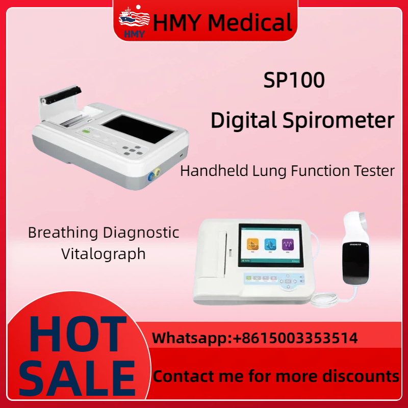Contec SP100 Handheld Spiromet - огляд і ціна Spirometer Lung Function