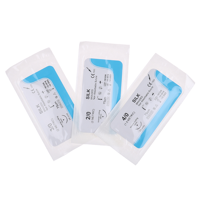 12PCS 75cm 2/0 3/0 4/0 Dental  - огляд і ціна Surgical Instrument Set